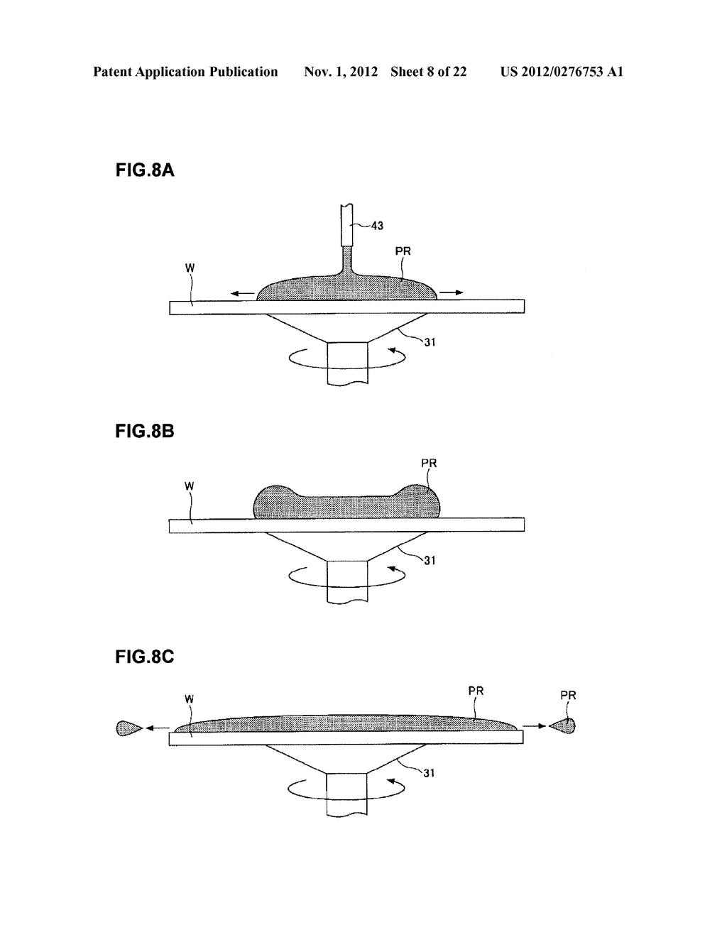 COATING TREATMENT APPARATUS, COATING AND DEVELOPING TREATMENT SYSTEM,     COATING TREATMENT METHOD, AND NON-TRANSITORY RECORDING MEDIUM HAVING     PROGRAM RECORDED THEREON FOR EXECUTING COATING TREATMENT METHOD - diagram, schematic, and image 09