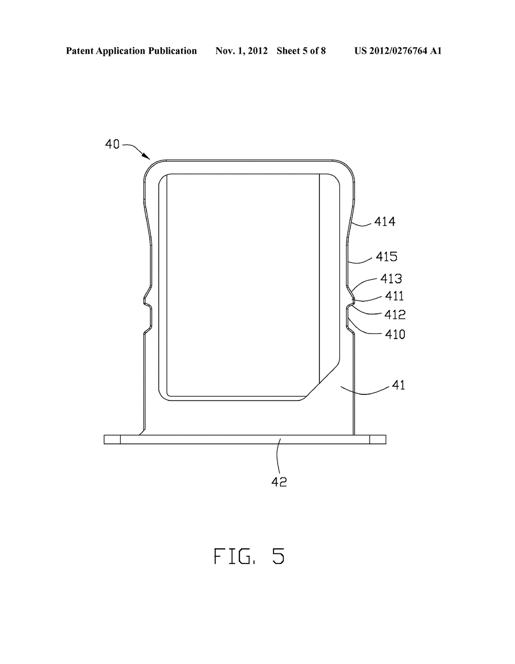 CARD CONNECTOR WITH IMPROVED EJECTOR CAM PORTION - diagram, schematic, and image 06