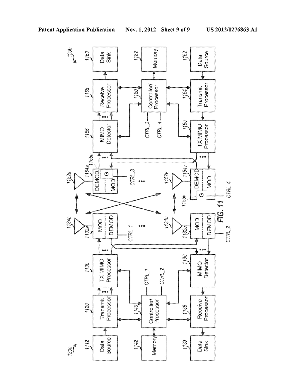 AUTOMATIC GAIN CONTROL IN A WIRELESS COMMUNICATION NETWORK - diagram, schematic, and image 10