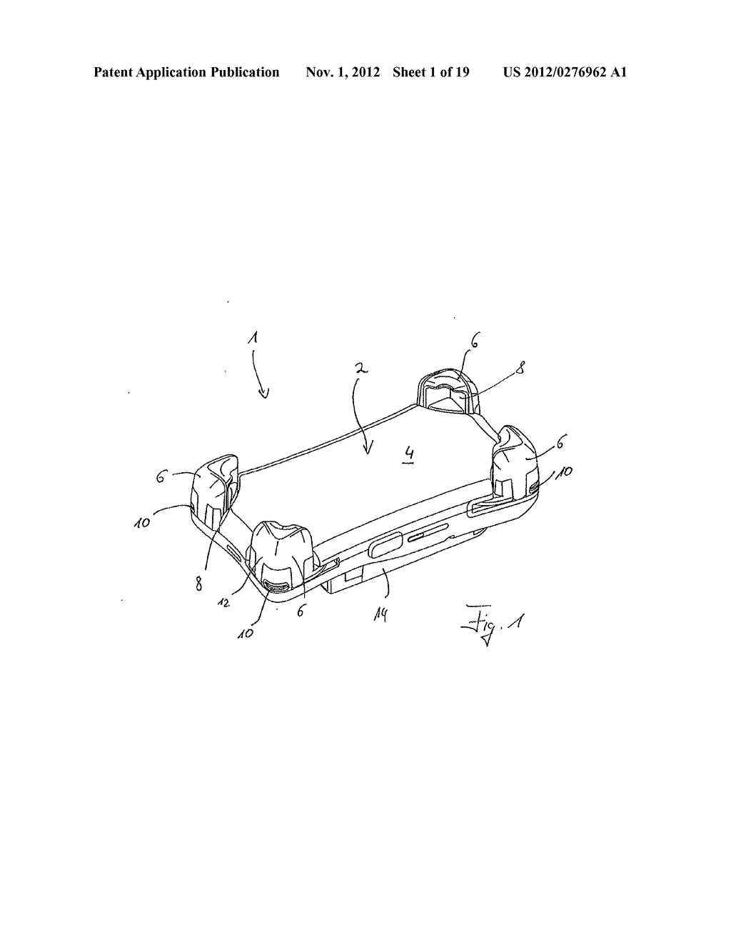 HOLDING DEVICE FOR A MOBILE TELEPHONE - diagram, schematic, and image 02