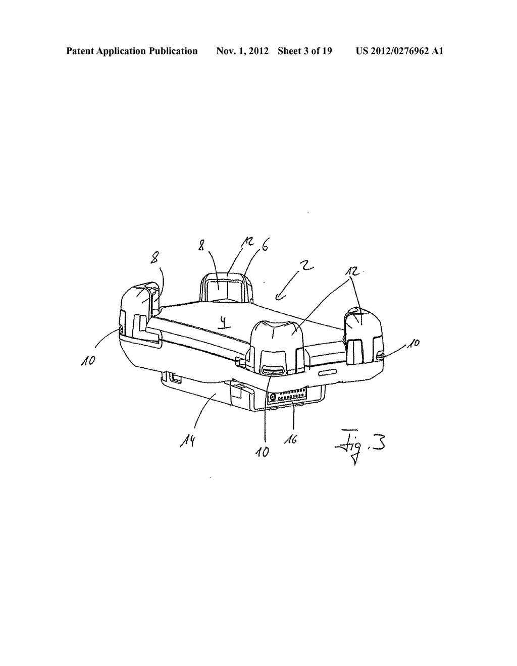 HOLDING DEVICE FOR A MOBILE TELEPHONE - diagram, schematic, and image 04