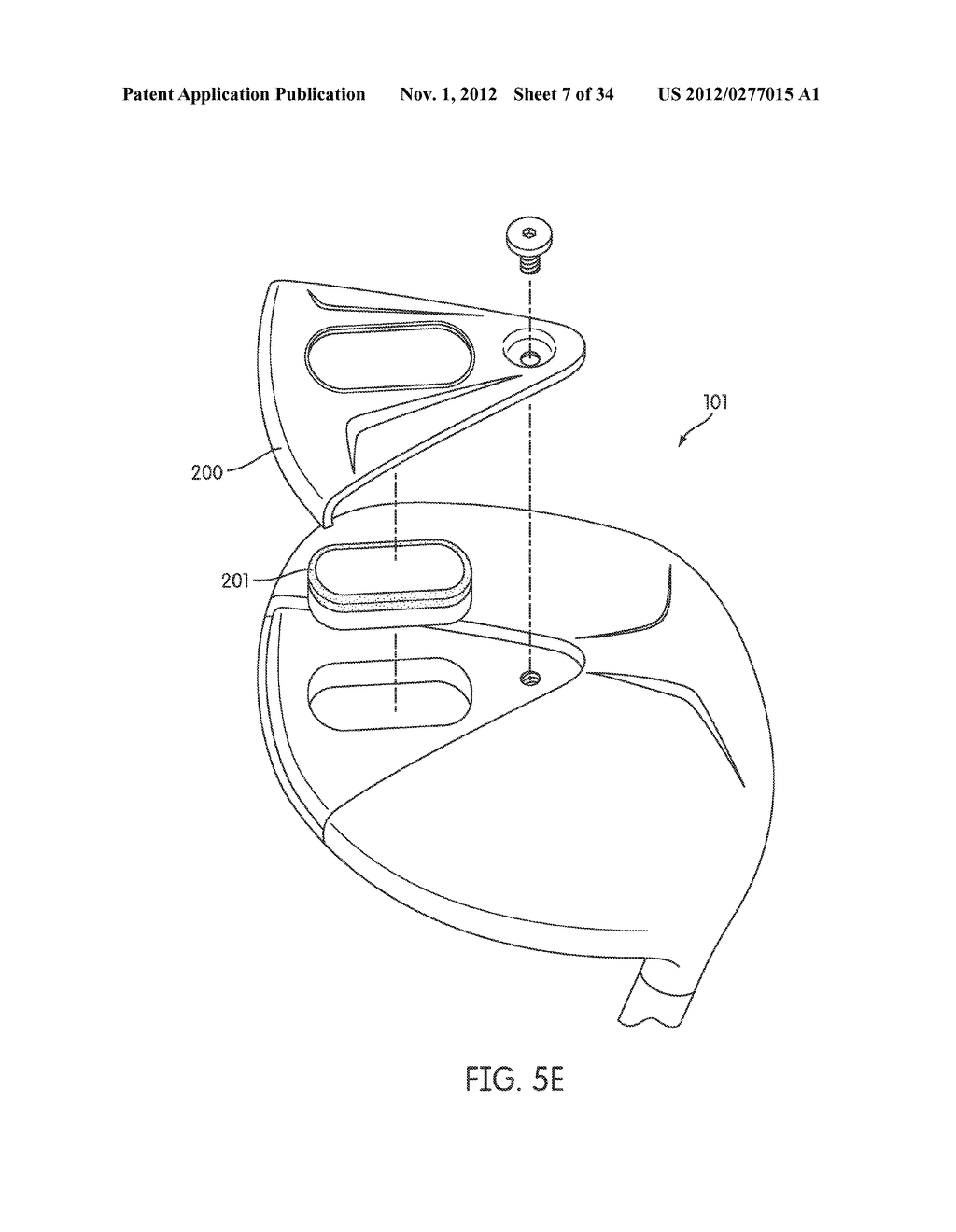 Golf Clubs and Golf Club Heads - diagram, schematic, and image 08