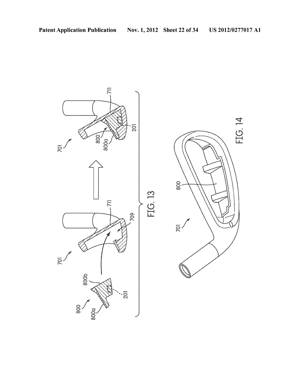 Golf Clubs and Golf Club Heads - diagram, schematic, and image 23