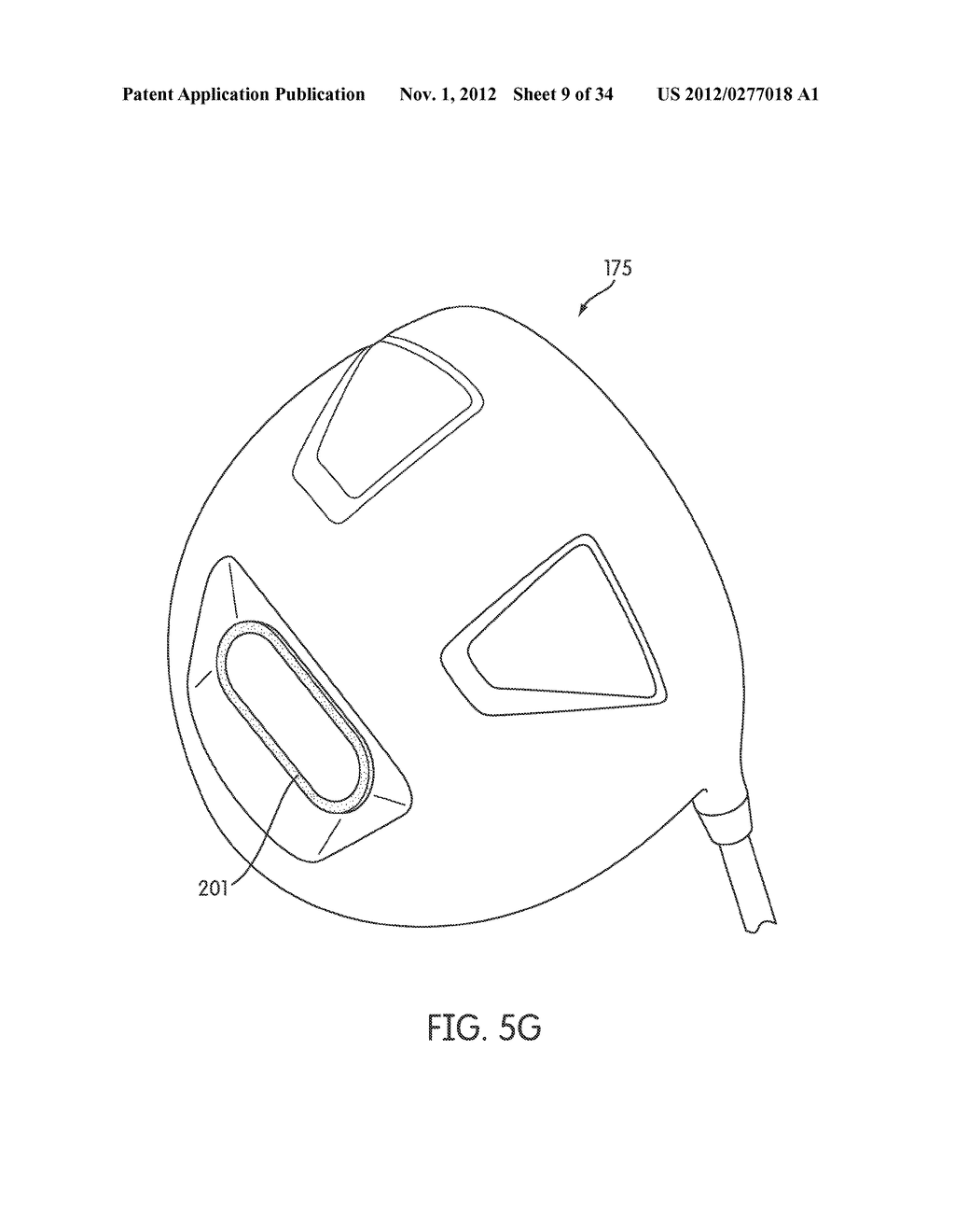 Golf Clubs and Golf Club Heads - diagram, schematic, and image 10