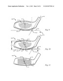 HOLLOW GOLF CLUB HEAD HAVING CROWN STRESS REDUCING FEATURE diagram and image