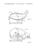 HOLLOW GOLF CLUB HEAD HAVING CROWN STRESS REDUCING FEATURE diagram and image