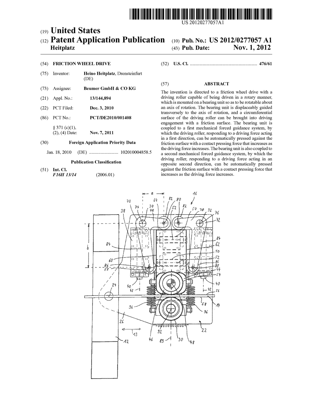 Friction Wheel Drive - diagram, schematic, and image 01