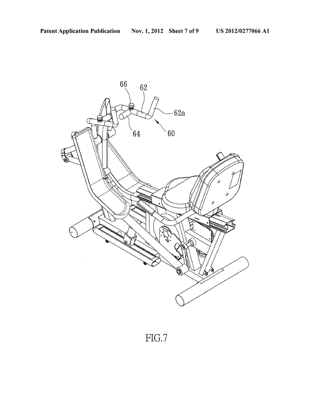 MULTIFUNCTIONAL SITTING TYPE ELLIPTICAL TRAINER - diagram, schematic, and image 08