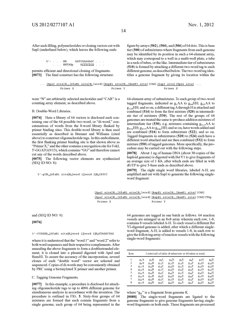 Methods and Compositions for Tagging and Identifying Polynucleotides - diagram, schematic, and image 24