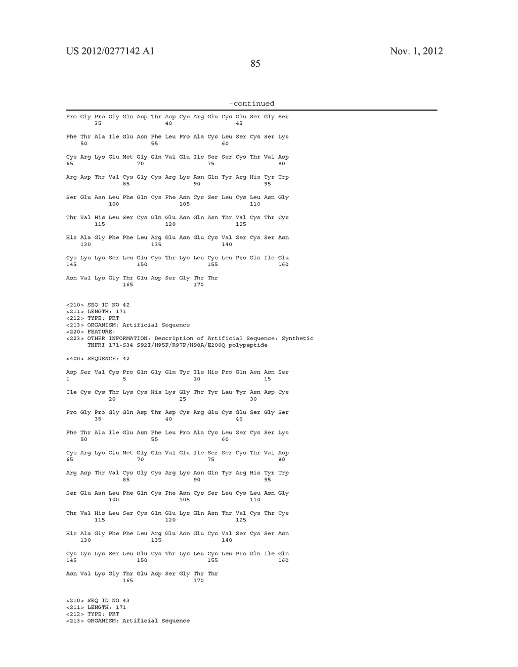 MODIFIED HUMAN TUMOR NECROSIS FACTOR RECEPTOR-1 POLYPEPTIDE OR FRAGMENT     THEREOF, AND METHOD FOR PREPARING SAME - diagram, schematic, and image 98