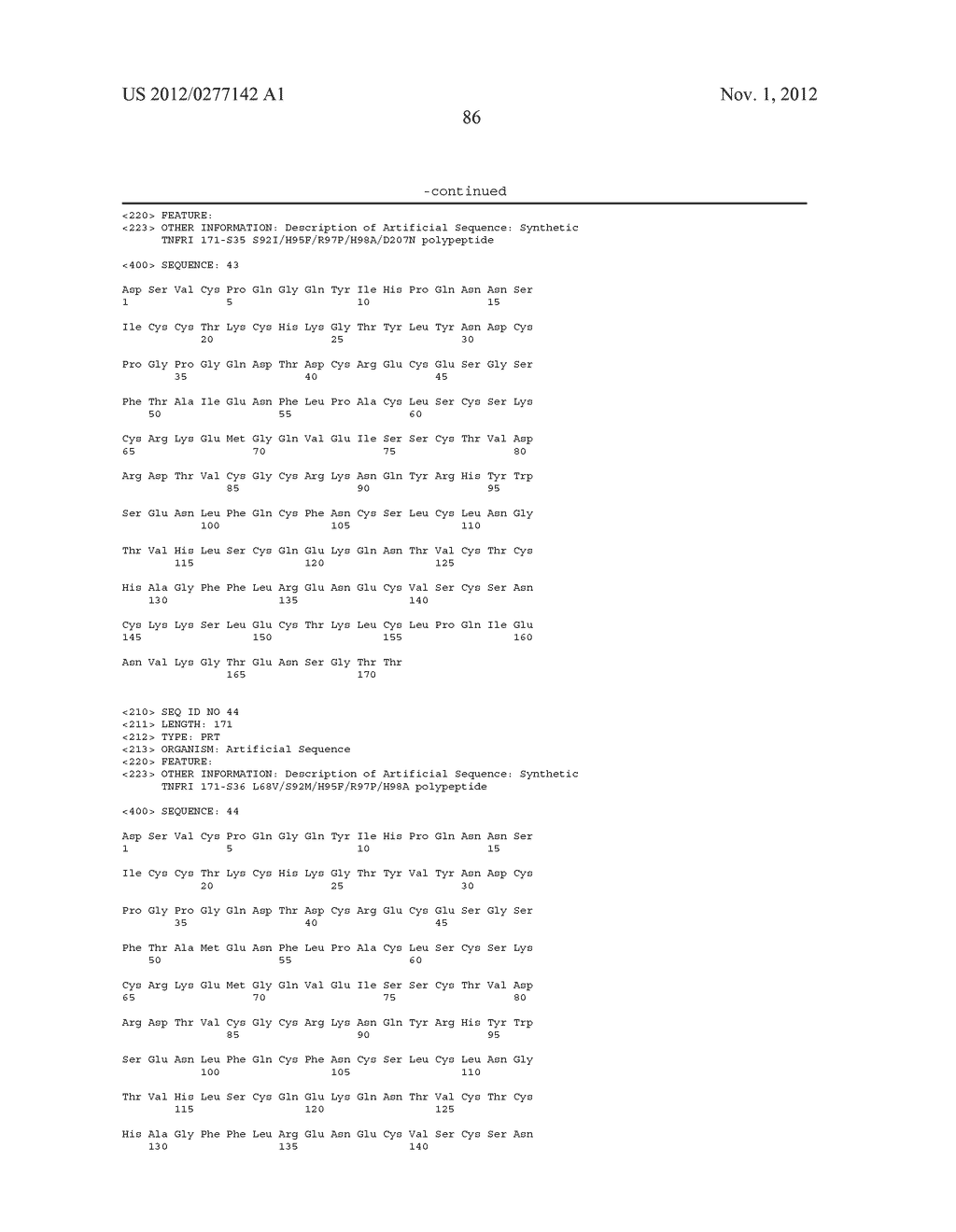 MODIFIED HUMAN TUMOR NECROSIS FACTOR RECEPTOR-1 POLYPEPTIDE OR FRAGMENT     THEREOF, AND METHOD FOR PREPARING SAME - diagram, schematic, and image 99