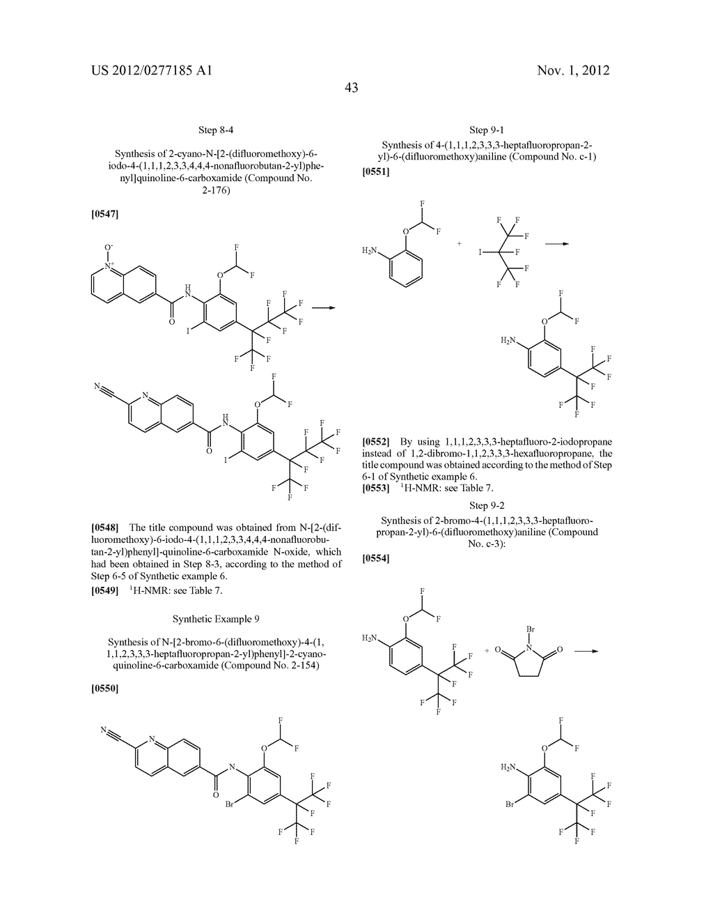 Pesticidal Carboxamides - diagram, schematic, and image 44