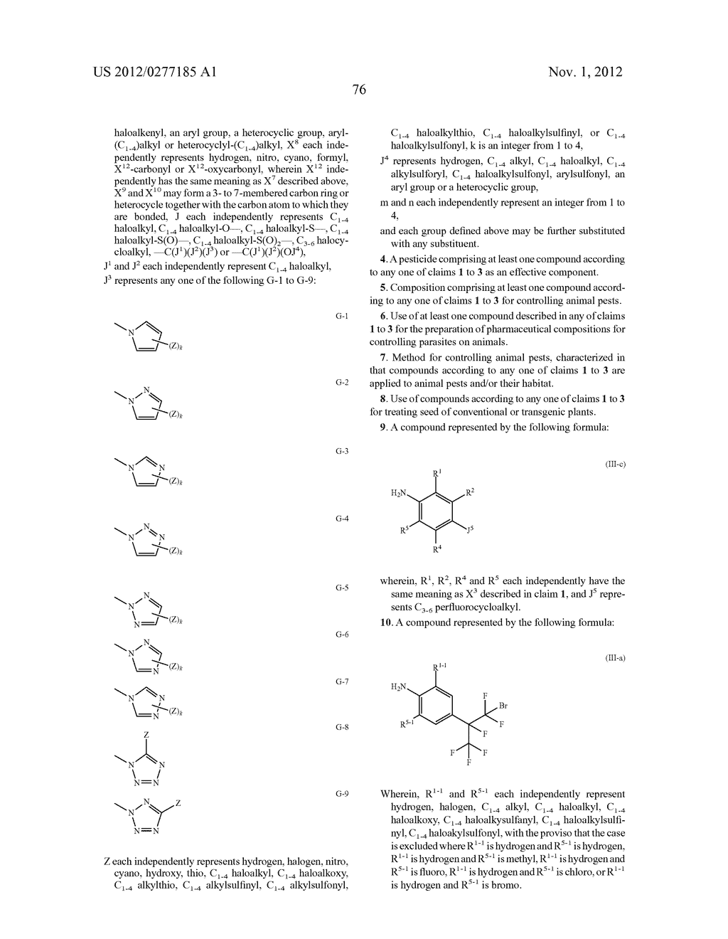 Pesticidal Carboxamides - diagram, schematic, and image 77