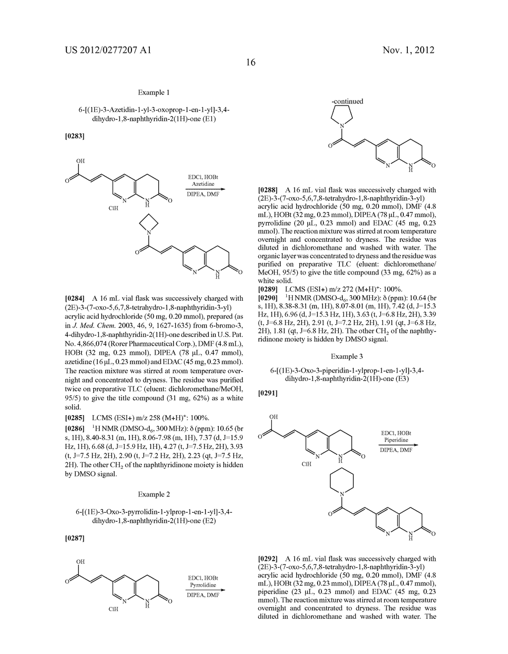 NOVEL HETEROCYCLIC ACRYLAMIDES AND THEIR USE AS PHARMACEUTICALS - diagram, schematic, and image 19