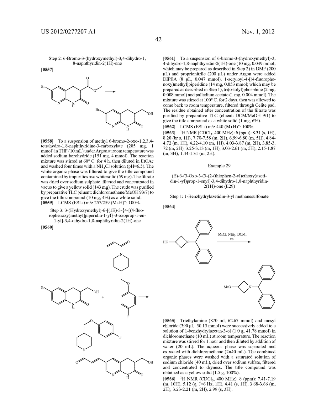 NOVEL HETEROCYCLIC ACRYLAMIDES AND THEIR USE AS PHARMACEUTICALS - diagram, schematic, and image 45