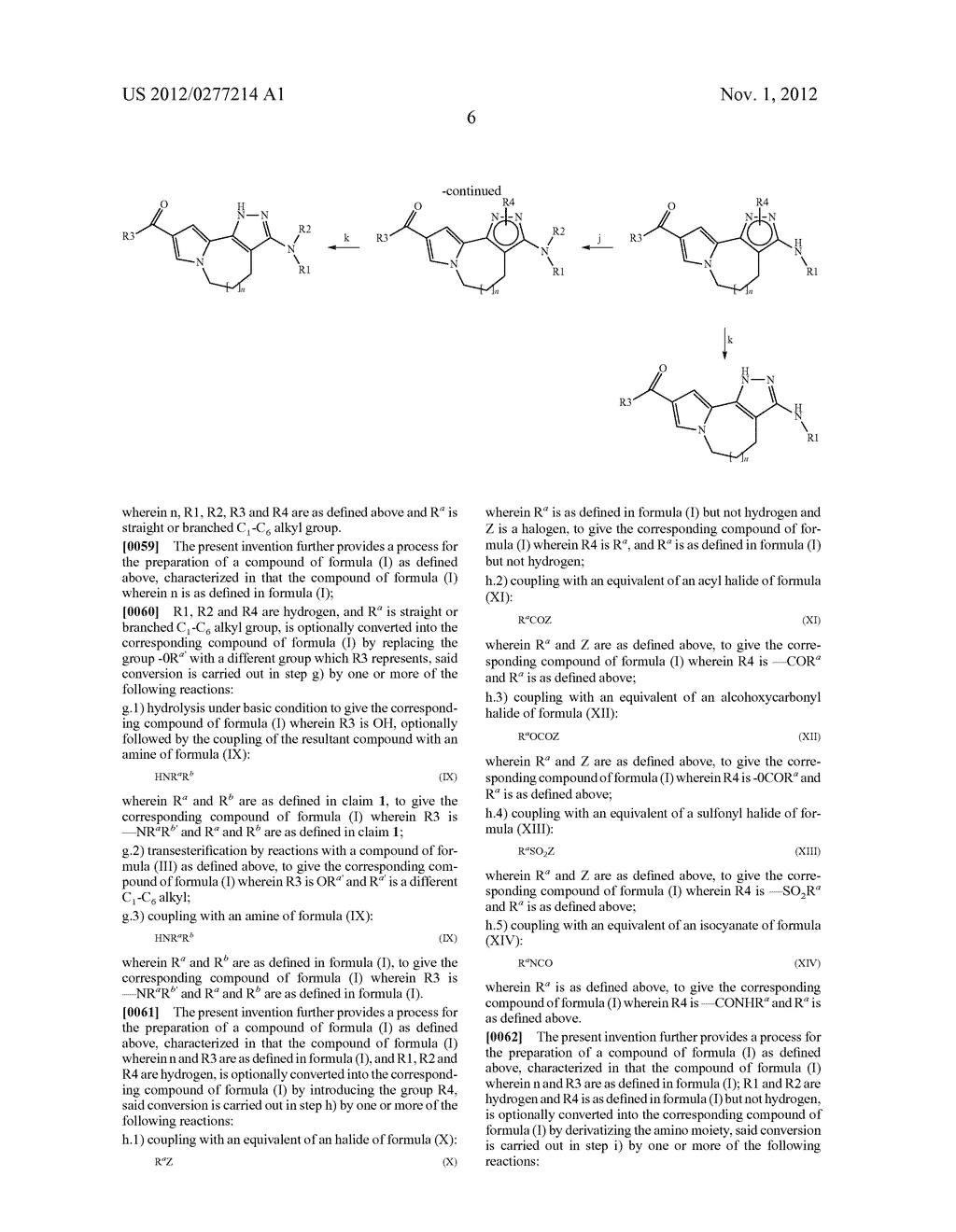 TRICYCLOPYRAZOLE DERIVATIVES - diagram, schematic, and image 07