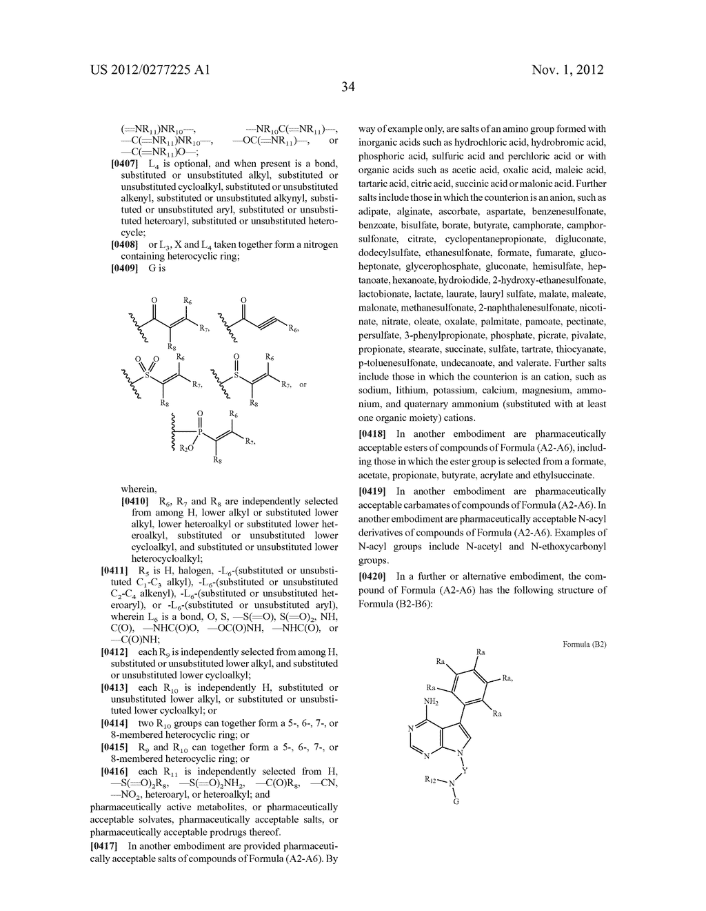 INHIBITORS OF BRUTON'S TYROSINE KINASE - diagram, schematic, and image 42