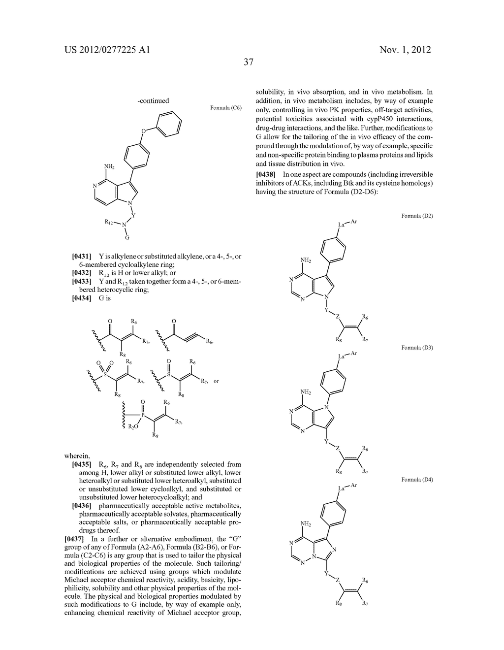 INHIBITORS OF BRUTON'S TYROSINE KINASE - diagram, schematic, and image 45