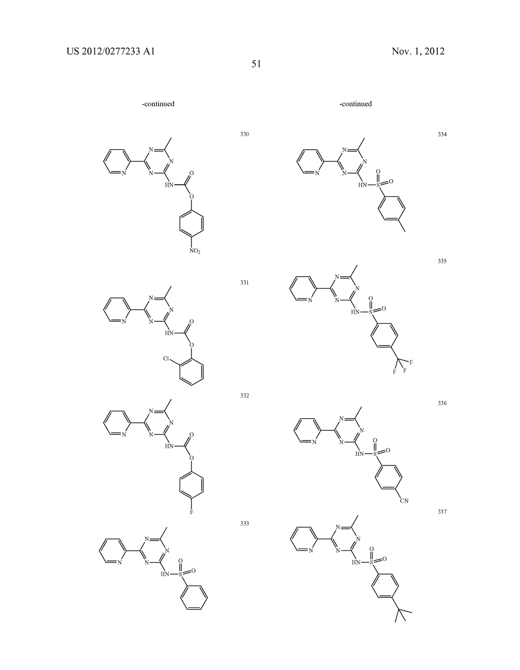 Pyridyl-Triazine Inhibitors of Hedgehog Signaling - diagram, schematic, and image 52
