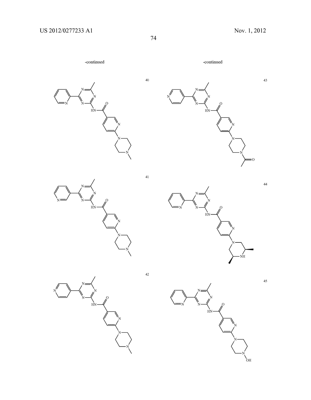 Pyridyl-Triazine Inhibitors of Hedgehog Signaling - diagram, schematic, and image 75