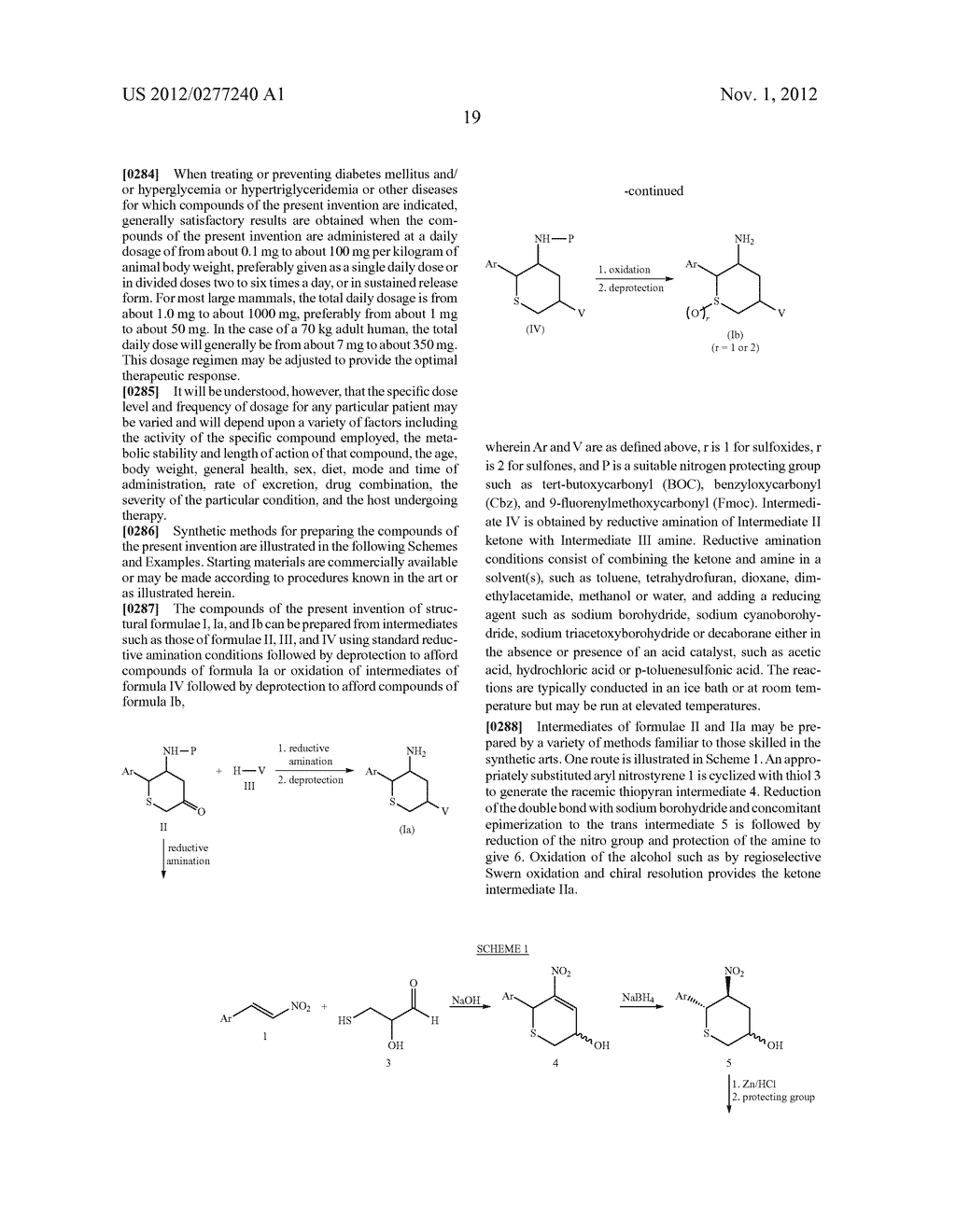 SUBSTITUTED AMINOTETRAHYDROTHIOPYRANS AND DERIVATIVES THEREOF AS     DIPEPTIDYL PEPTIDASE-IV INHIBITORS FOR THE TREATMENT OF DIABETES - diagram, schematic, and image 20