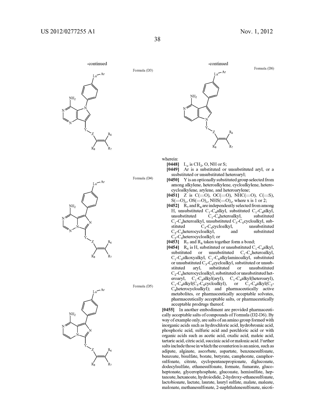 INHIBITORS OF BRUTON'S TYROSINE KINASE - diagram, schematic, and image 46