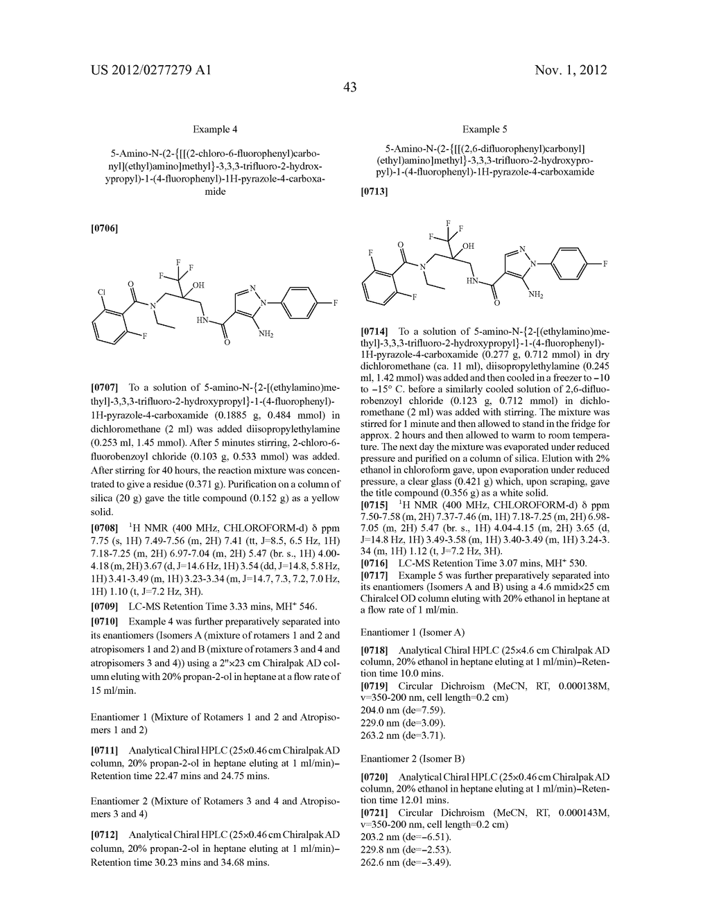 Non-Steroidal Glucocorticoid Inhibitors and Their Use in Treating     Inflammation, Allergy and Auto-Immune Conditions - diagram, schematic, and image 44