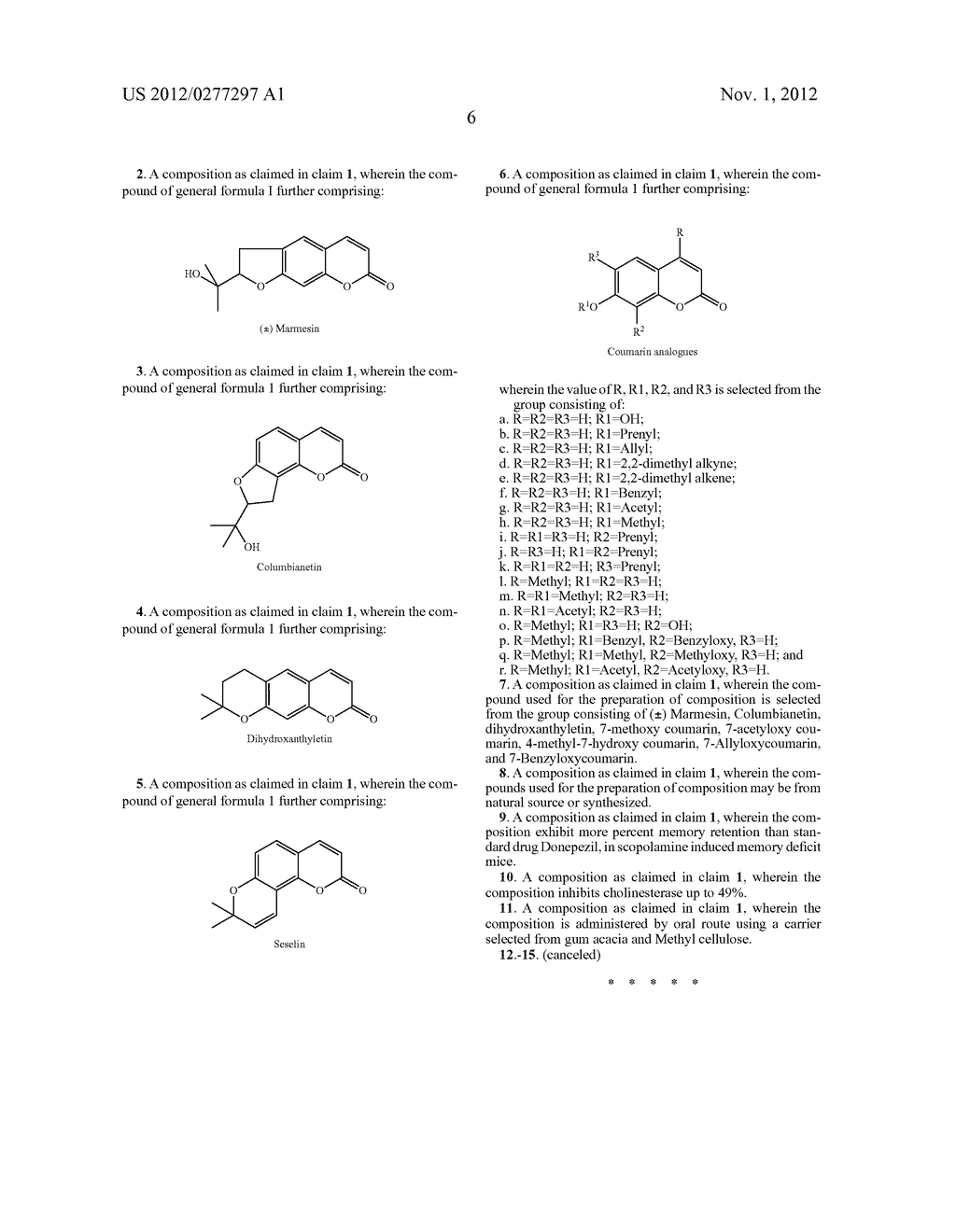 Pharmaceutical Composition Useful as Acetylcholinesterase Inhibitors - diagram, schematic, and image 08