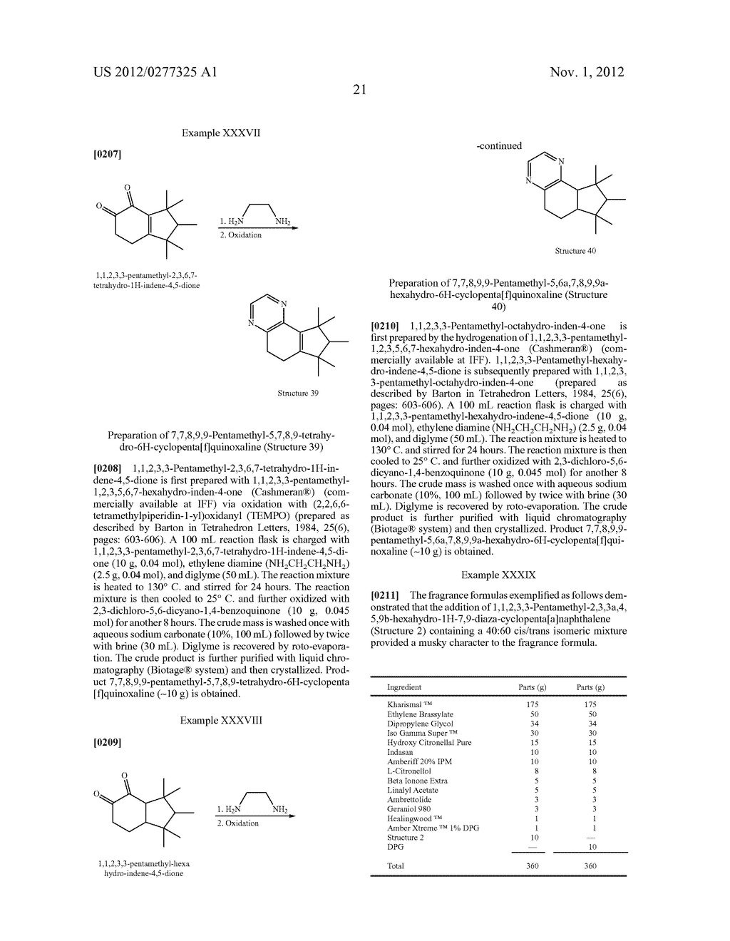 NOVEL PYRIMIDINE DERIVATIVES AND THEIR USE IN PERFUME COMPOSITIONS - diagram, schematic, and image 22