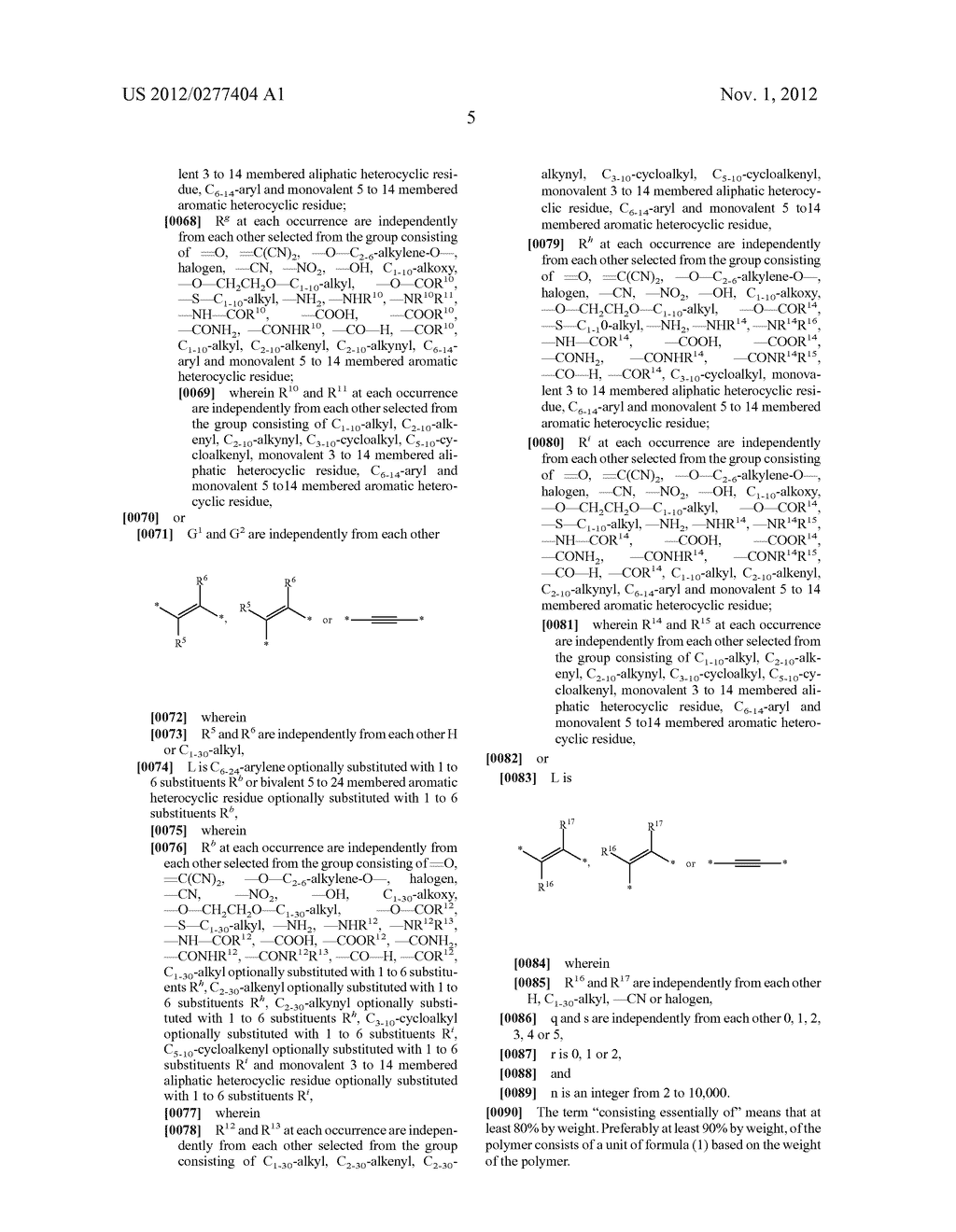 SEMICONDUCTOR MATERIALS BASED ON DIKETOPIPERIDINOPIPERIDINE COPOLYMERS - diagram, schematic, and image 06