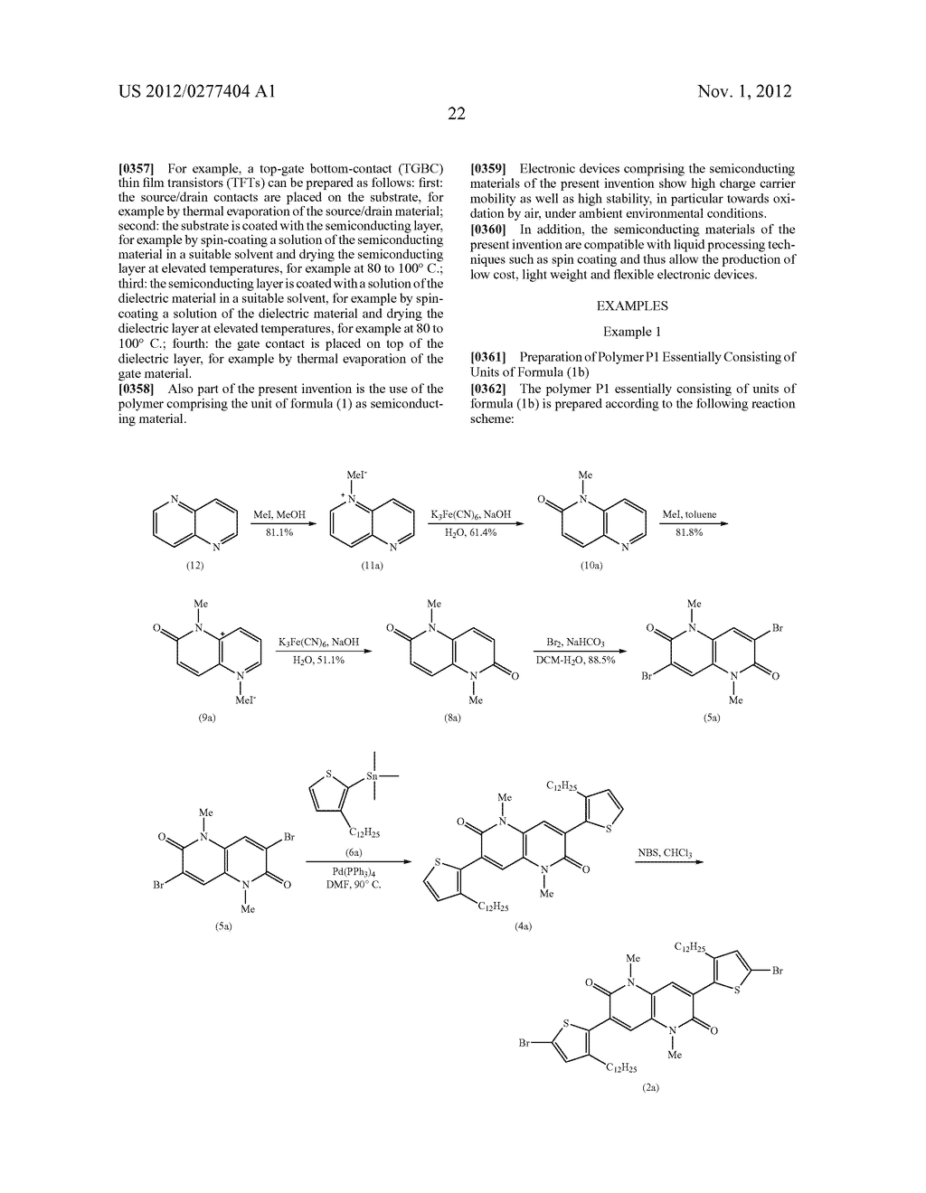 SEMICONDUCTOR MATERIALS BASED ON DIKETOPIPERIDINOPIPERIDINE COPOLYMERS - diagram, schematic, and image 23