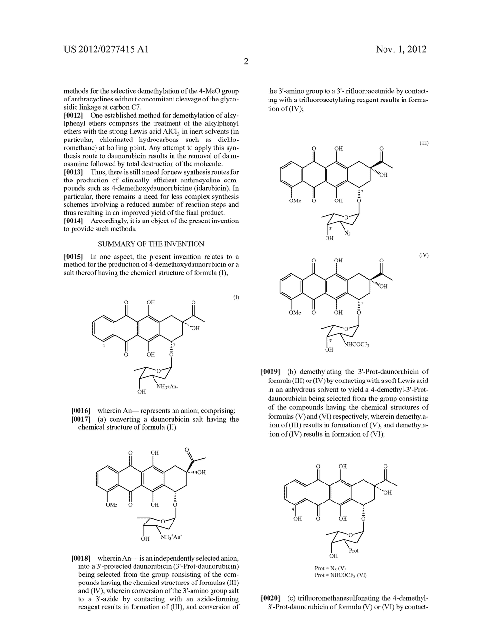 METHOD OF PRODUCING 4-DEMETHOXYDAUNORUBICIN - diagram, schematic, and image 03