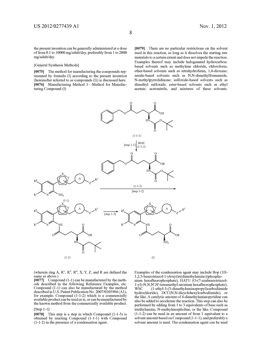 PYRIDINE DERIVATIVES SUBSTITUTED WITH HETEROCYCLIC RING  AND     y-GLUTAMYLAMINO GROUP, AND ANTIFUNGAL AGENTS CONTAINING SAME - diagram, schematic, and image 11