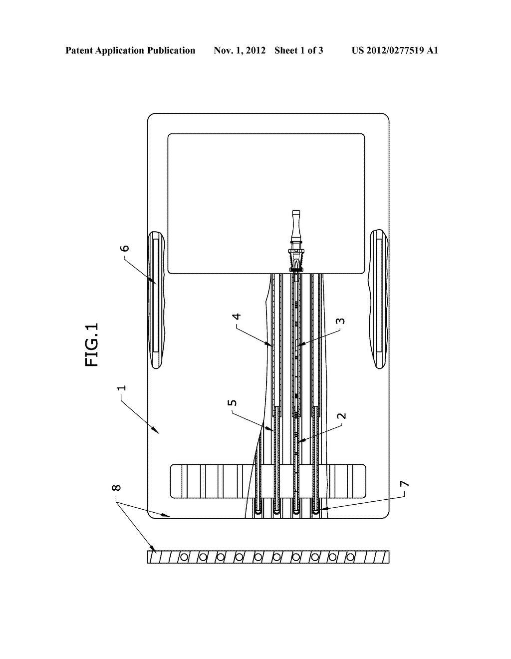 Apparatus and Method to shield Radiation Needles - diagram, schematic, and image 02