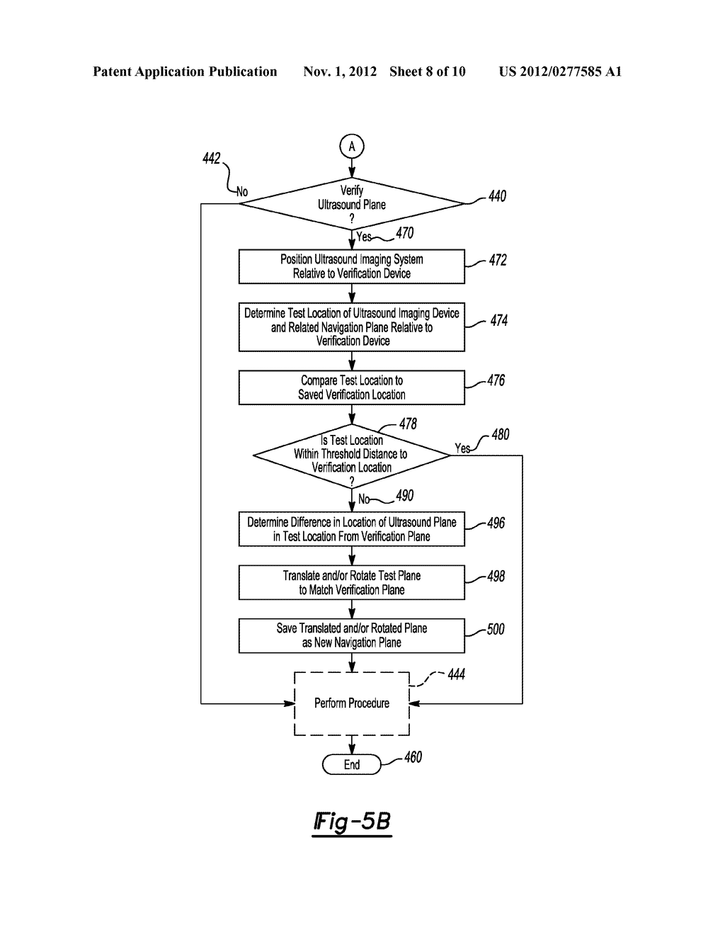 Method and Apparatus for Calibrating and Re-aligning an Ultrasound Image     Plane to a Navigation Tracker - diagram, schematic, and image 09