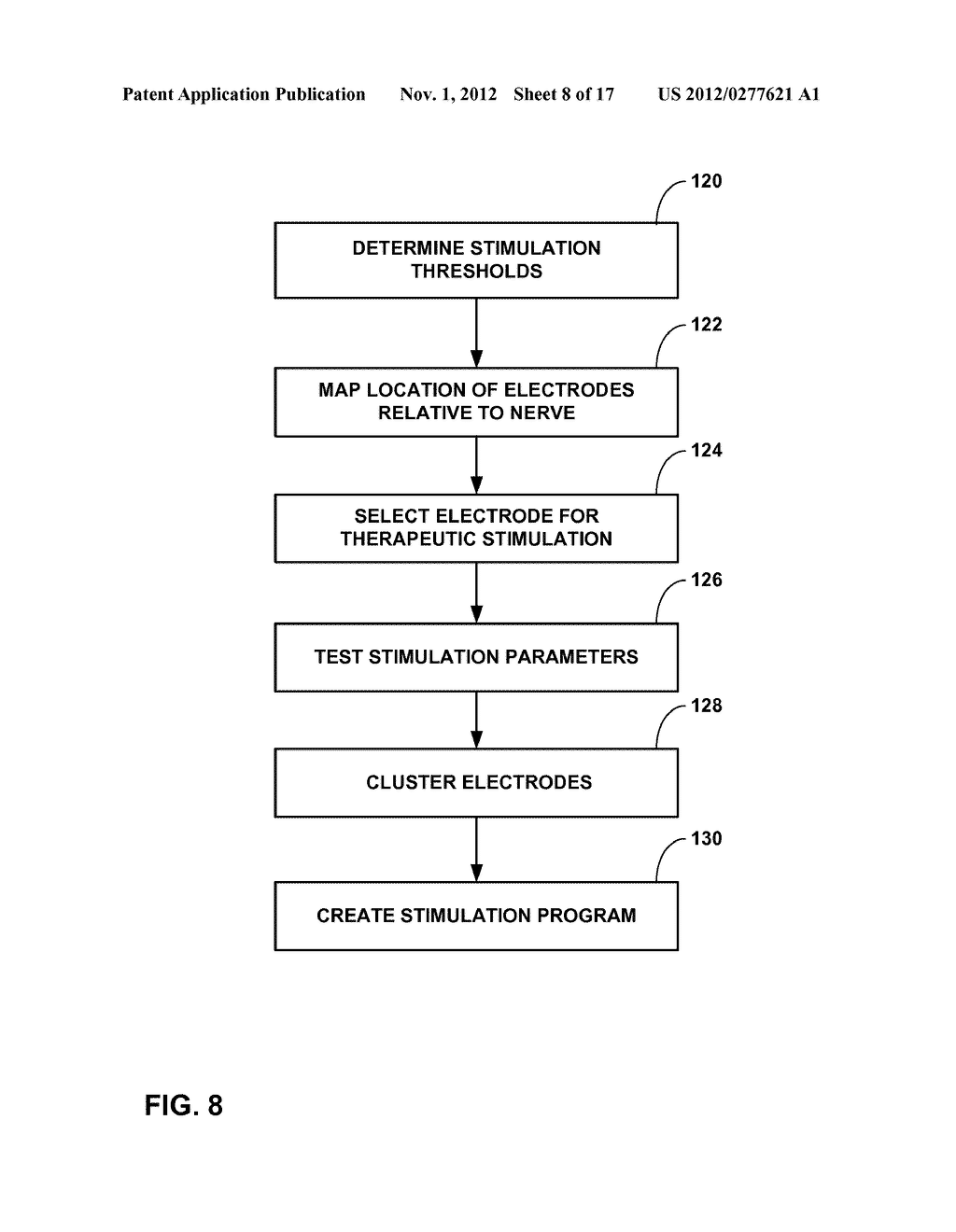 DETERMINING NERVE LOCATION RELATIVE TO ELECTRODES - diagram, schematic, and image 09