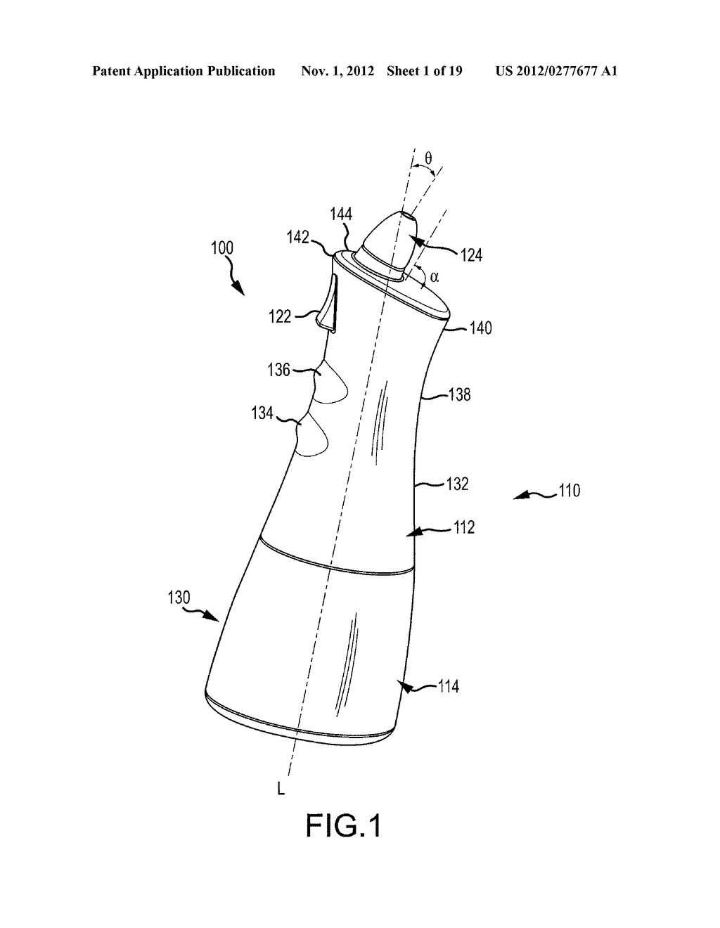 Powered Irrigator for Sinus Cavity Rinse with Detachable Reservoir - diagram, schematic, and image 02