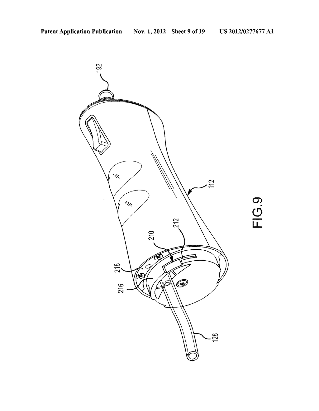 Powered Irrigator for Sinus Cavity Rinse with Detachable Reservoir - diagram, schematic, and image 10