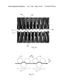 Methods of Making Absorbent Members Having Density Profile diagram and image