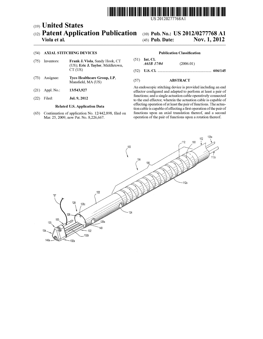 Axial Stitching Devices - diagram, schematic, and image 01