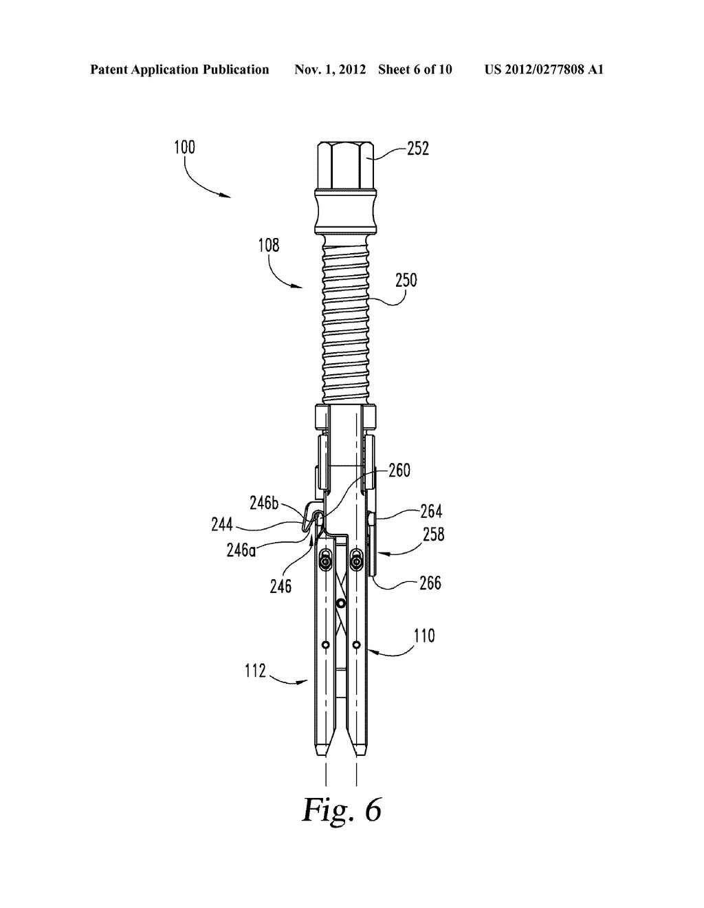 INSTRUMENT AND METHOD FOR REDUCING ELONGATE CONNECTING ELEMENTS - diagram, schematic, and image 07