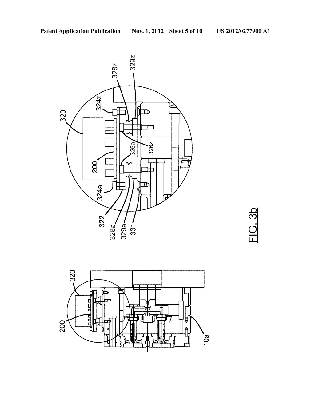 INJECTION MOLDING ASSEMBLY HAVING PROCESSING CIRCUIT - diagram, schematic, and image 06