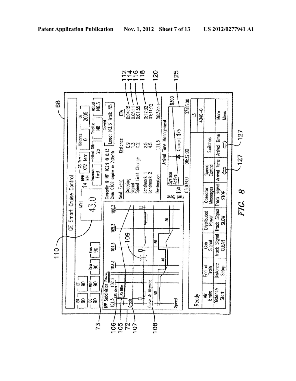 SYSTEM AND METHOD FOR CONTROLLING A MARINE VESSEL THROUGH A WATERWAY - diagram, schematic, and image 08