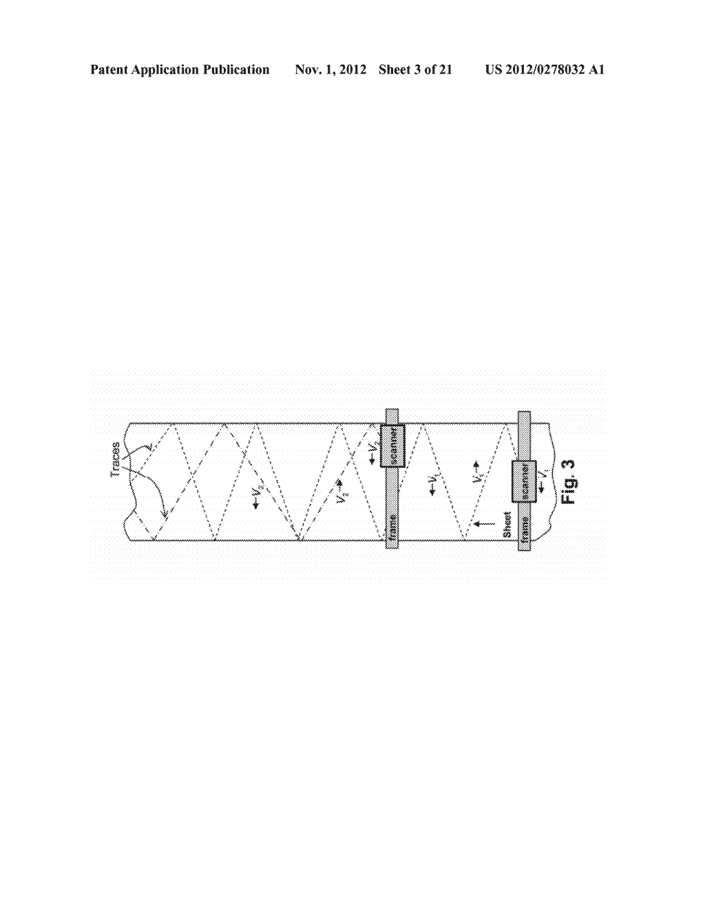 DETERMINATION OF CD AND/OR MD VARIATIONS FROM SCANNING MEASUREMENTS OF A     SHEET OF MATERIAL - diagram, schematic, and image 04