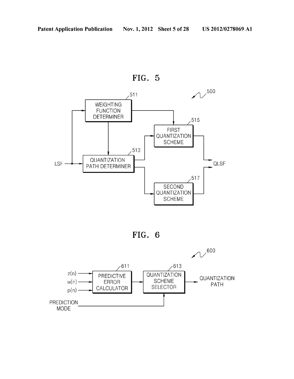 METHOD OF QUANTIZING LINEAR PREDICTIVE CODING COEFFICIENTS, SOUND ENCODING     METHOD, METHOD OF DE-QUANTIZING LINEAR PREDICTIVE CODING COEFFICIENTS,     SOUND DECODING METHOD, AND RECORDING MEDIUM AND ELECTRONIC DEVICE     THEREFOR - diagram, schematic, and image 06