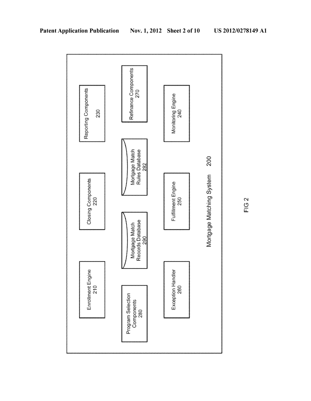 Mortgage Matching System and Method - diagram, schematic, and image 03