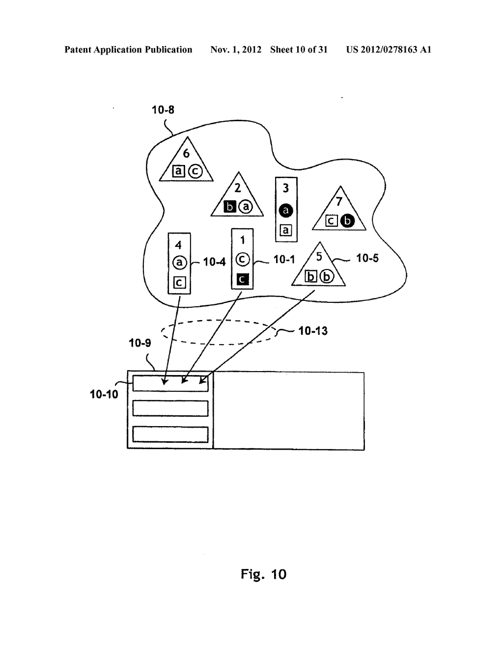 METHODS AND SYSTEMS FOR SEMANTICALLY MANAGING OFFERS AND REQUESTS OVER A     NETWORK - diagram, schematic, and image 11