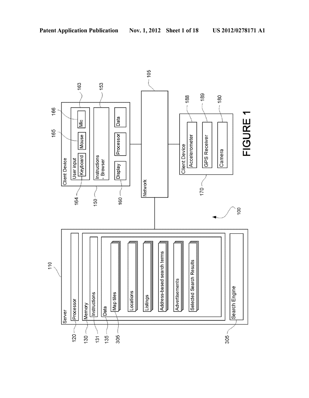 SYSTEM AND METHOD OF PROVIDING INFORMATION BASED ON STREET ADDRESS - diagram, schematic, and image 02