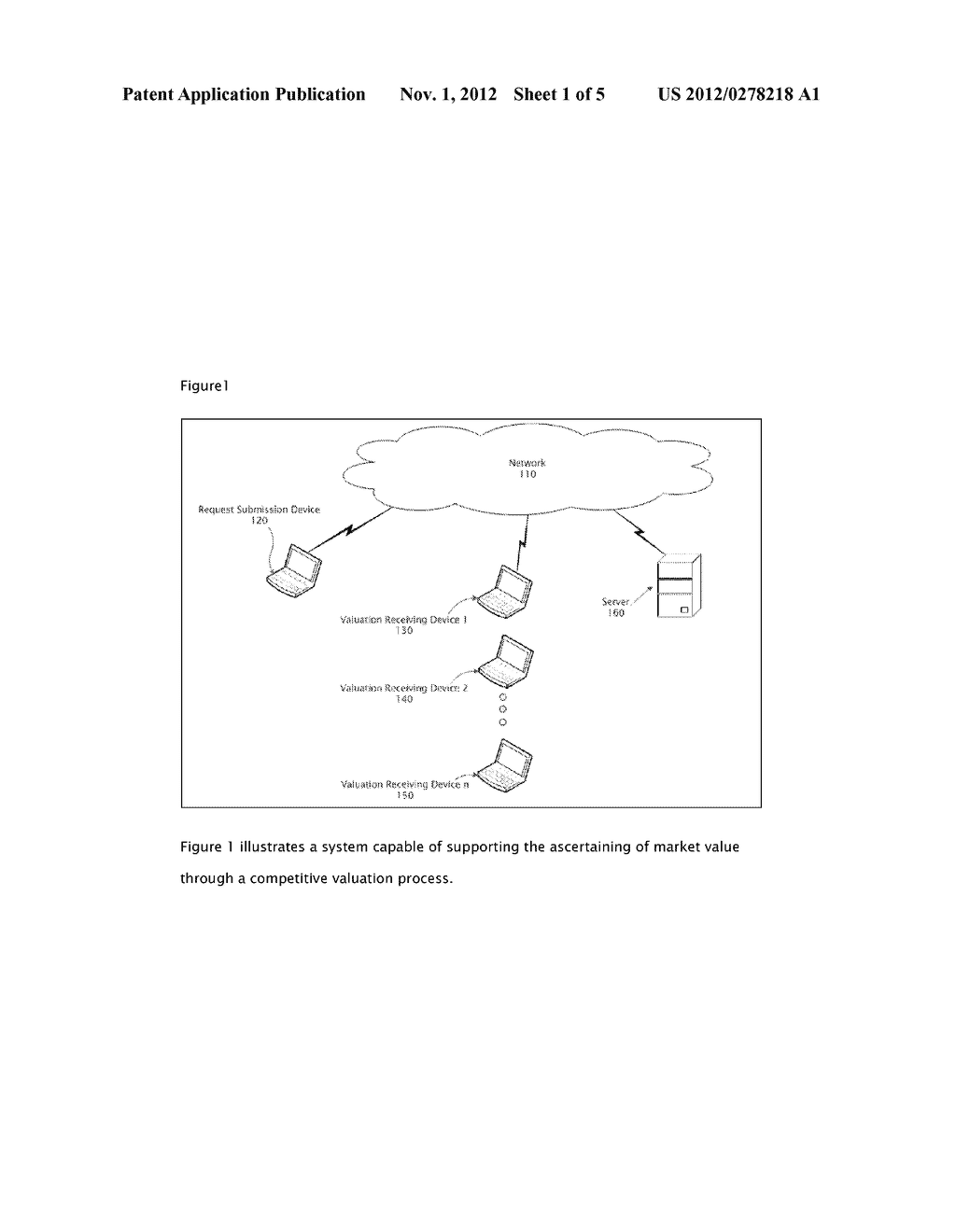 Ascertaining market value through a competitive valuation process - diagram, schematic, and image 02