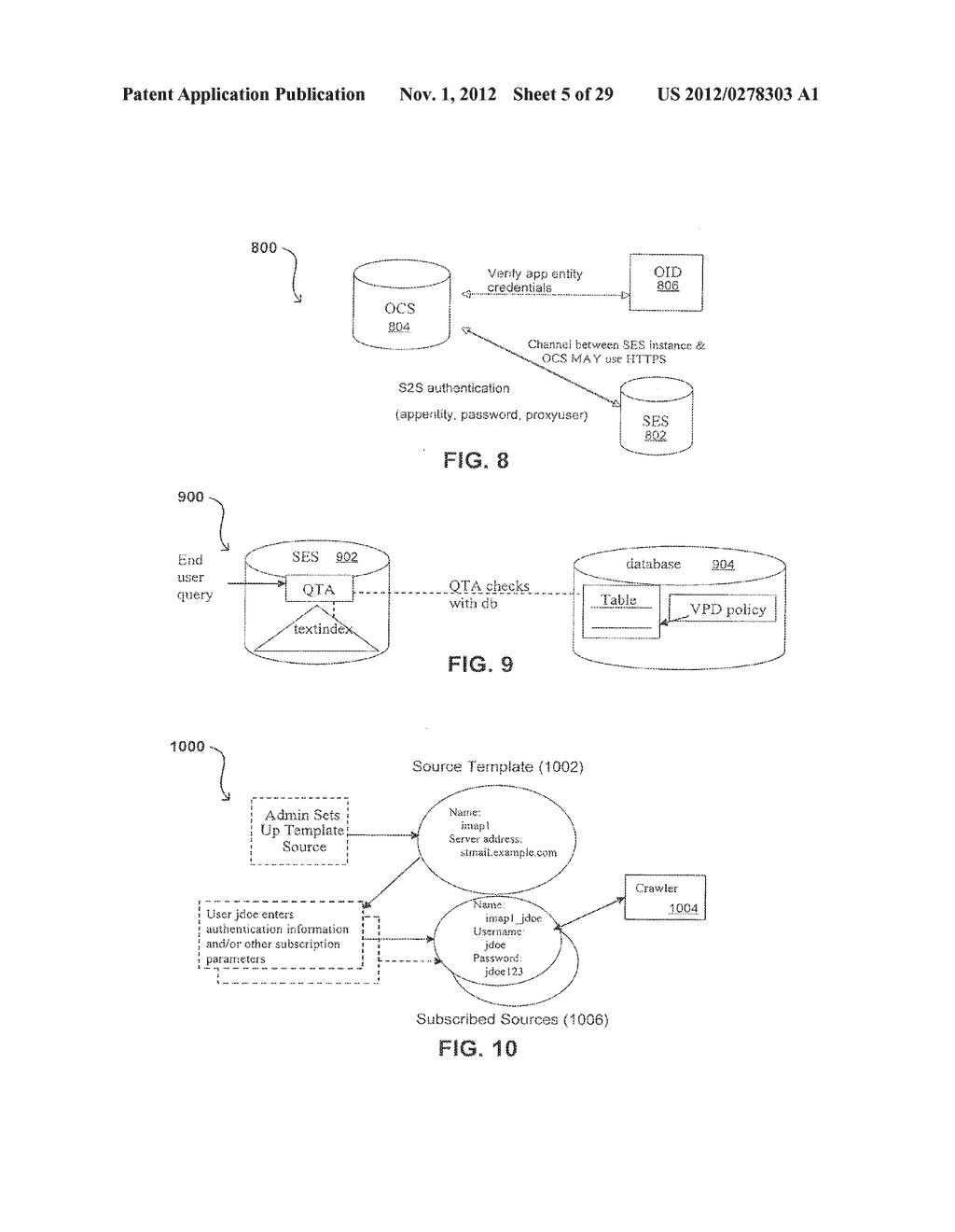 PROPAGATING USER IDENTITIES IN A SECURE FEDERATED SEARCH SYSTEM - diagram, schematic, and image 06
